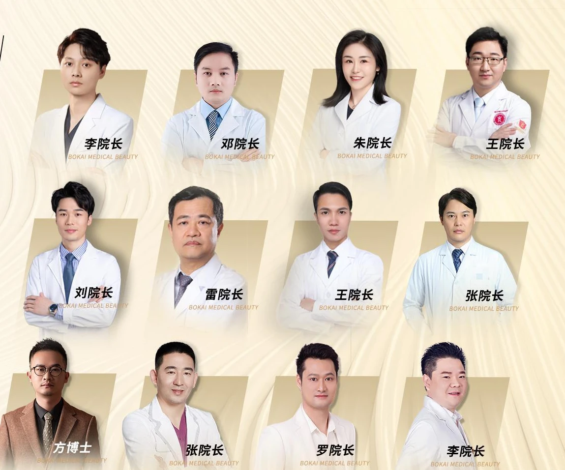 博凯企业画册展示的团队照片